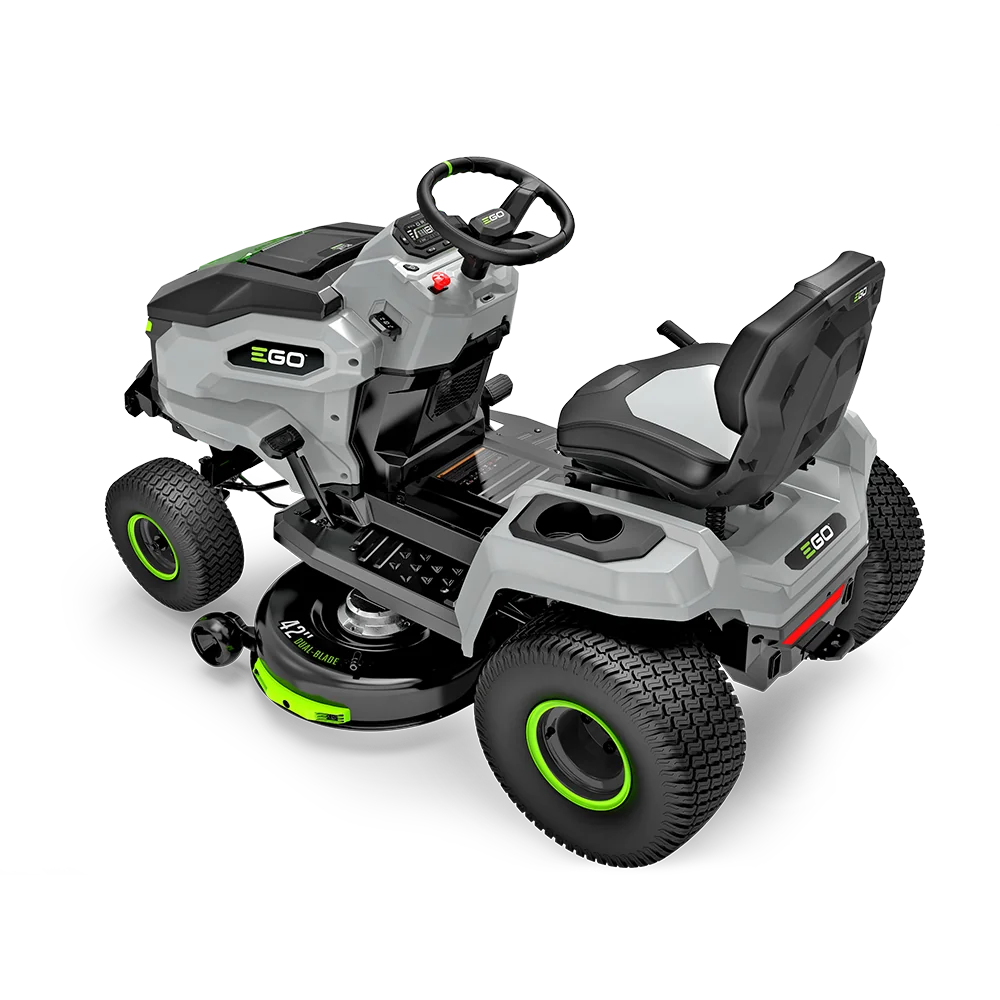 EGO TR4204 42-inch battery lawn tractor, product photograph 4