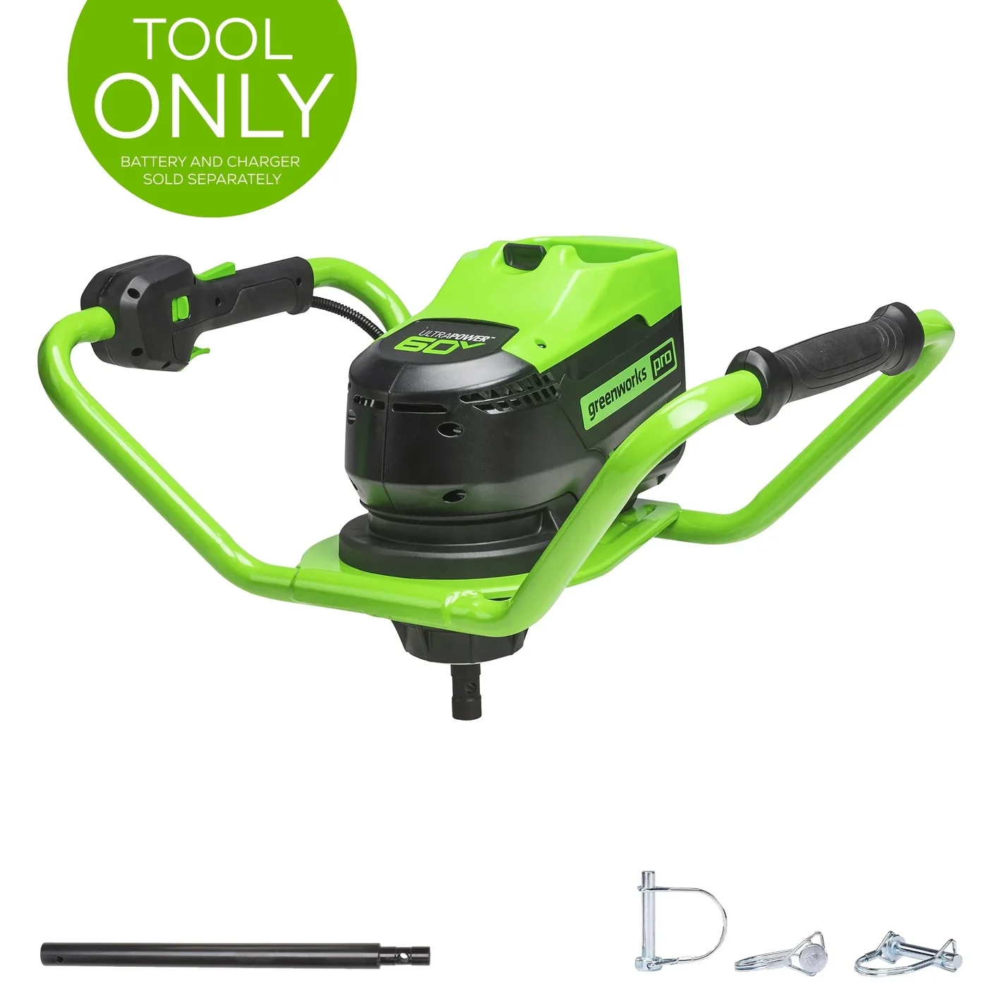 Greenworks EAG003 earth auger, manufacturer gallery view 1