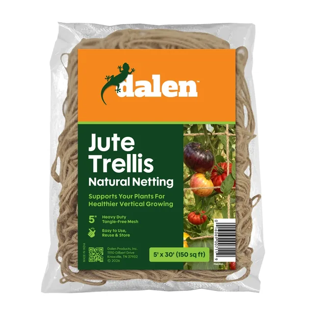 Dalen jute trellis netting, 5 × 30 feet manufacturer product view 1