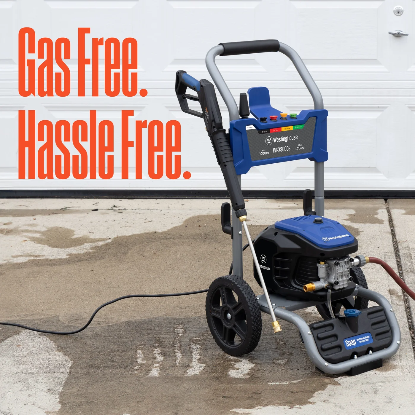 Westinghouse WPX3000e electric pressure washer, product gallery view 6