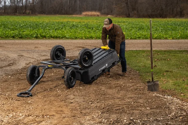 Gorilla GCG-12 poly dump cart, product gallery view 3