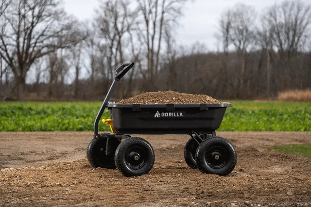 Gorilla GCG-12 poly dump cart, product gallery view 4
