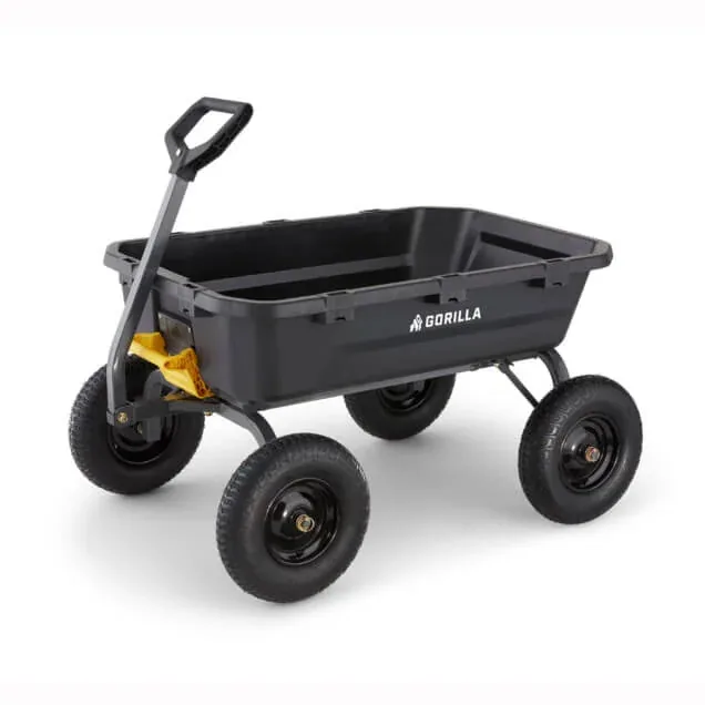 Gorilla GCG-12 poly dump cart, product gallery view 1