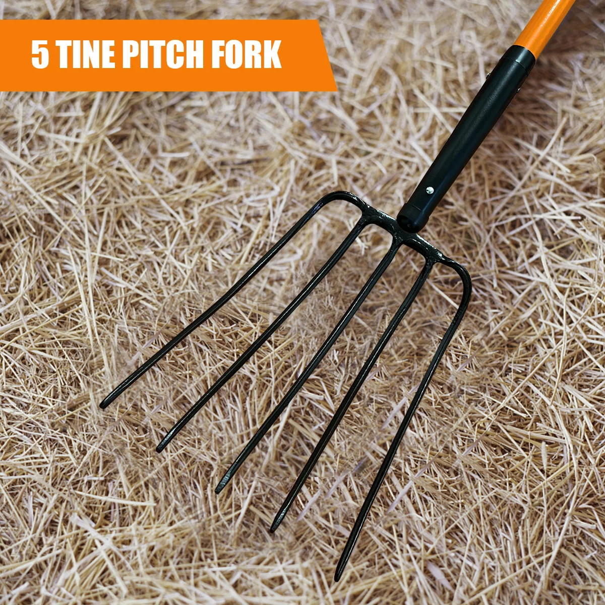 VNIMTI 58-inch five-tine pitchfork, product gallery view 5