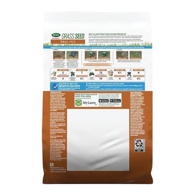 Scotts Turf Builder Fall Mix grass seed, 2.4 lb., product view 2