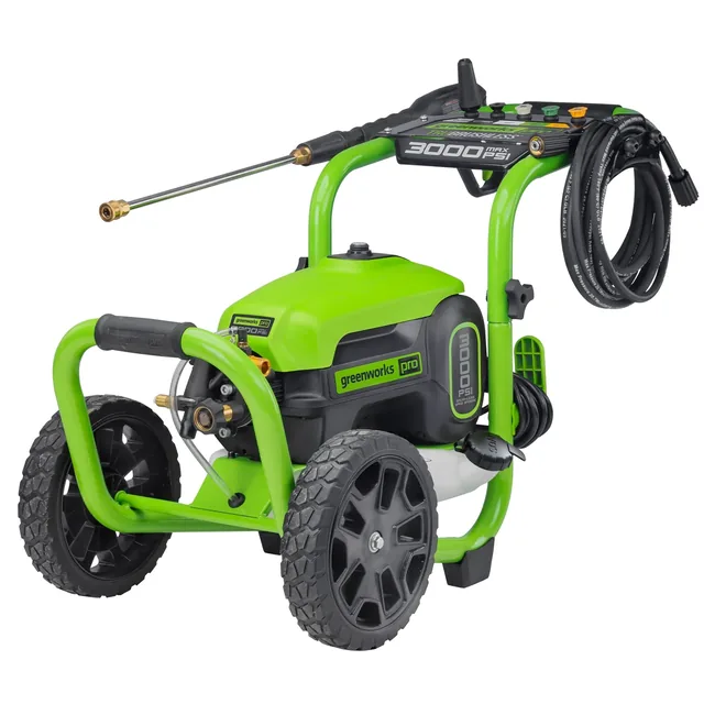 Greenworks 3000 PSI brushless electric pressure washer, product gallery view 1