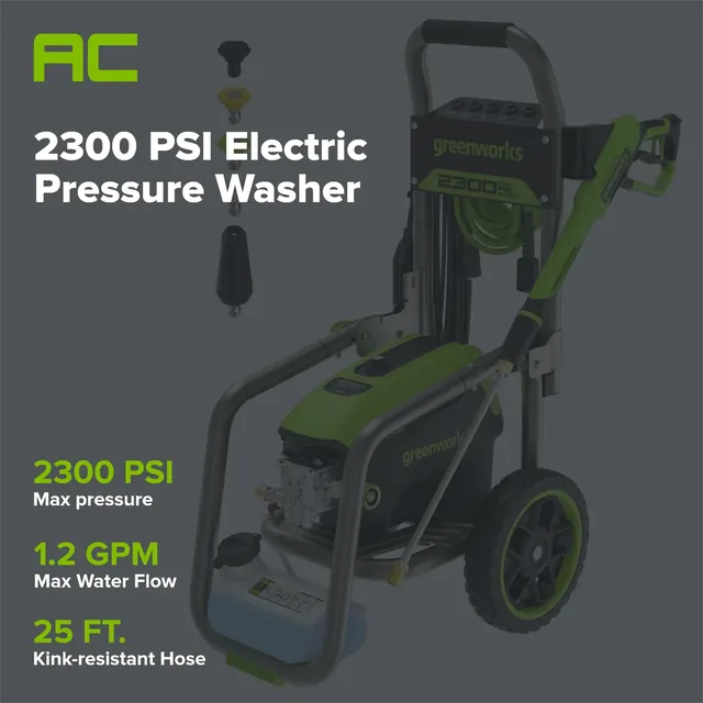 Greenworks GPW2303A pressure washer, manufacturer gallery view 2