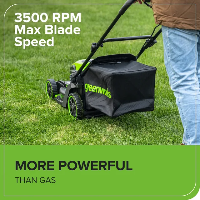 Greenworks MO60L419 mower, manufacturer gallery view 6