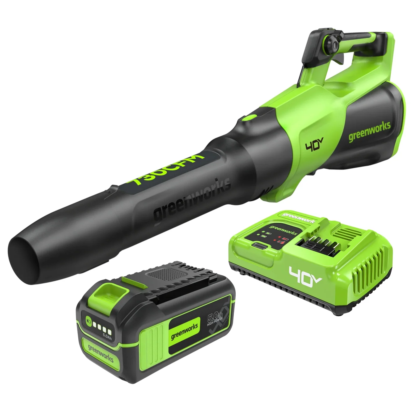 Greenworks BL40L510 leaf blower, manufacturer gallery view 1
