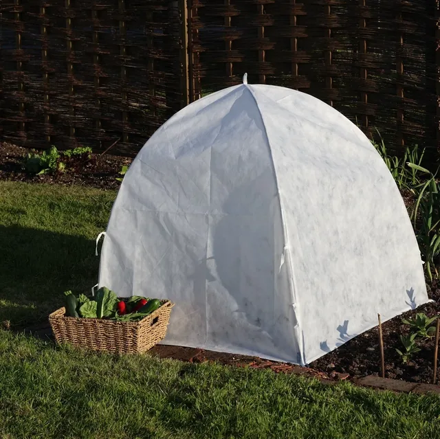 Haxnicks Giant Easy Fleece Dome, an example of frost covers, shade cloth & netting