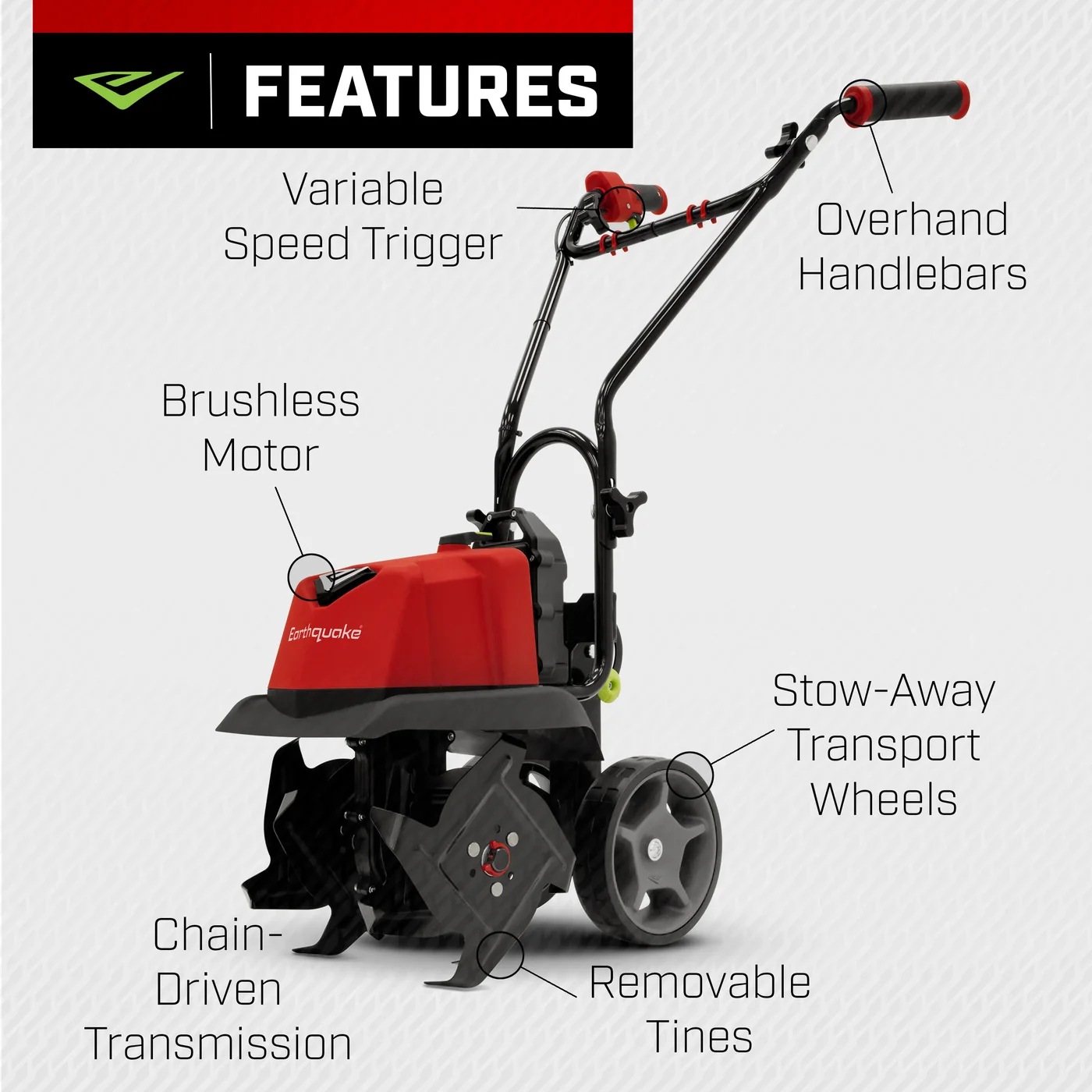 EARTHQUAKE 46091 cultivator, manufacturer gallery view 4