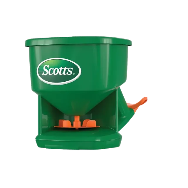 Scotts Whirl hand-powered spreader manufacturer product view 6