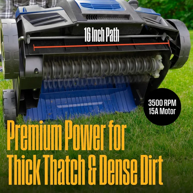 Westinghouse W16ADAC 16-inch aerator/dethatcher, product gallery view 5