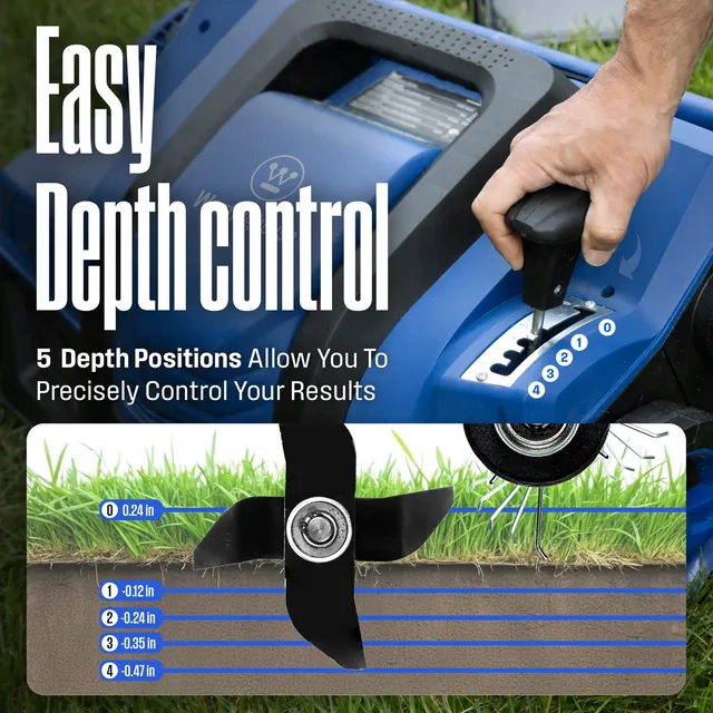 Westinghouse W16ADAC 16-inch aerator/dethatcher, product gallery view 3