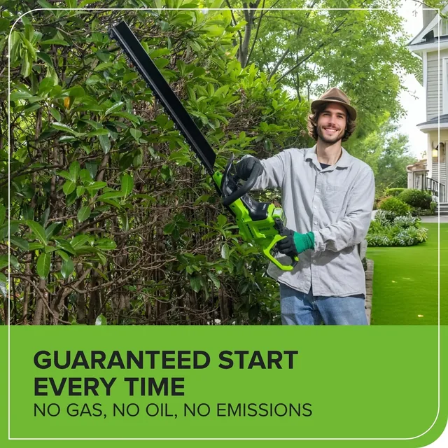 Greenworks HT40L01-00 hedge trimmer, manufacturer gallery view 6