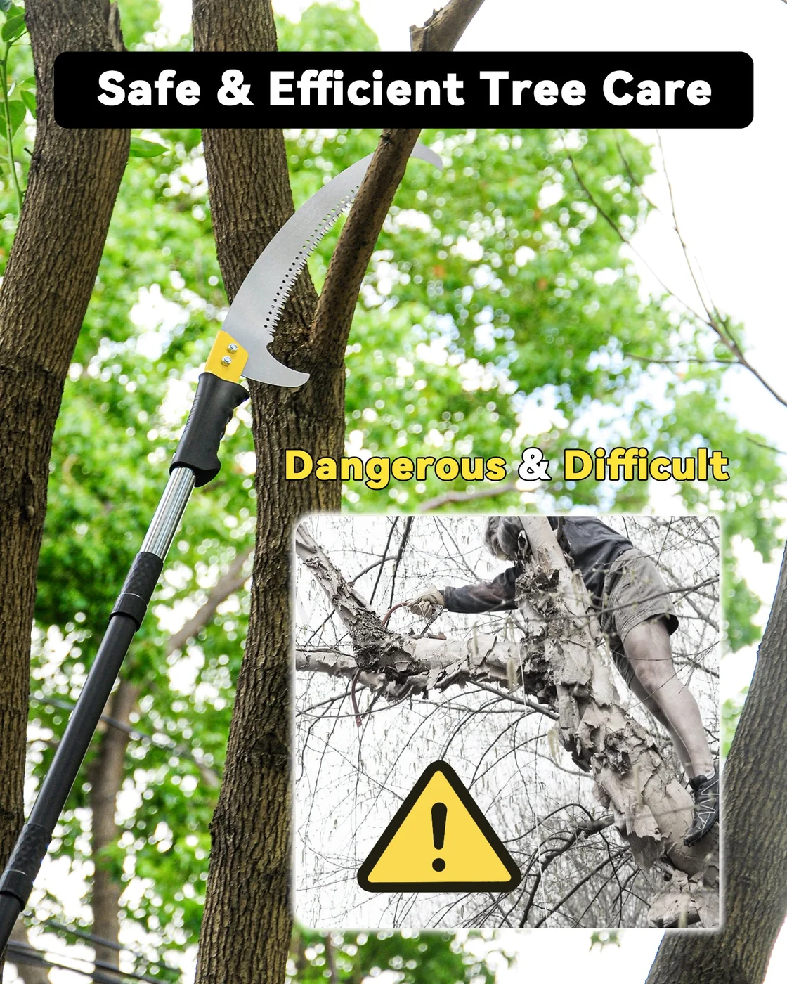 BlumeTrec 14.5-foot manual pole saw, product gallery view 7