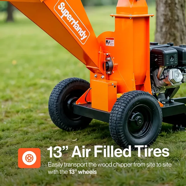 SuperHandy GUO141 wood chipper, manufacturer gallery view 6