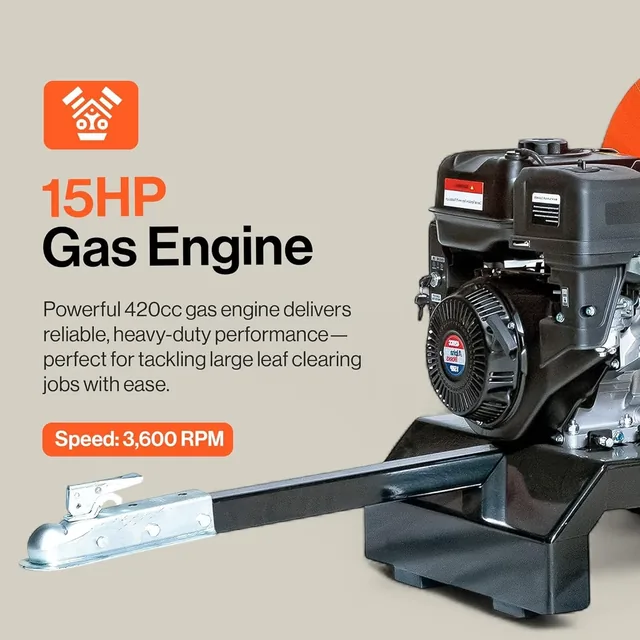 SuperHandy GUO141 wood chipper, manufacturer gallery view 3