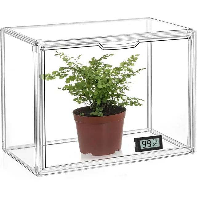 HBlife 14.1 × 8.6 × 10.6-inch mini greenhouse, one pack, product view 1
