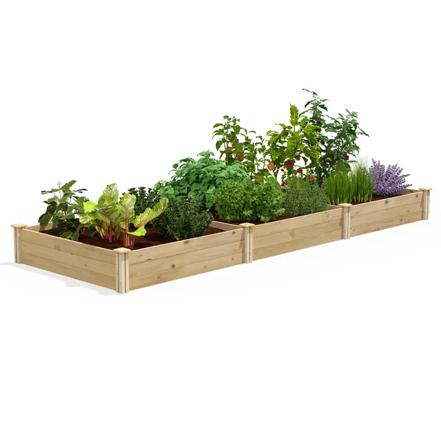 Greenes Fence RC4814410 cedar raised bed manufacturer product view 1