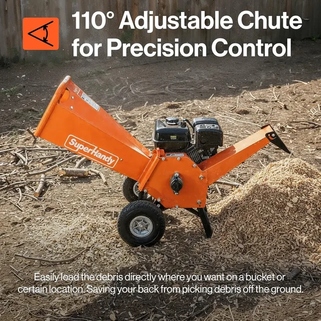 SuperHandy GUO148 wood chipper, manufacturer gallery view 4