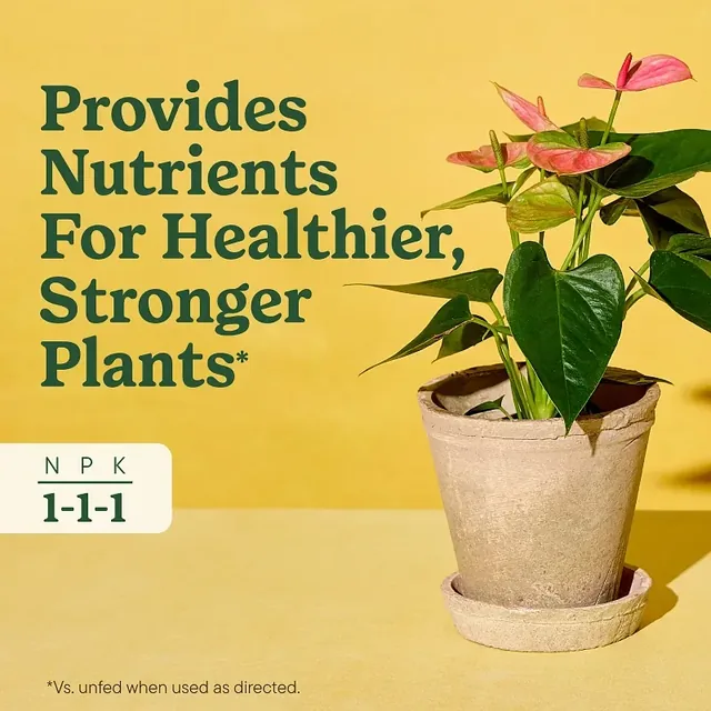 Miracle-Gro Indoor Plant Food, two 8-fl.-oz. bottles, product view 4