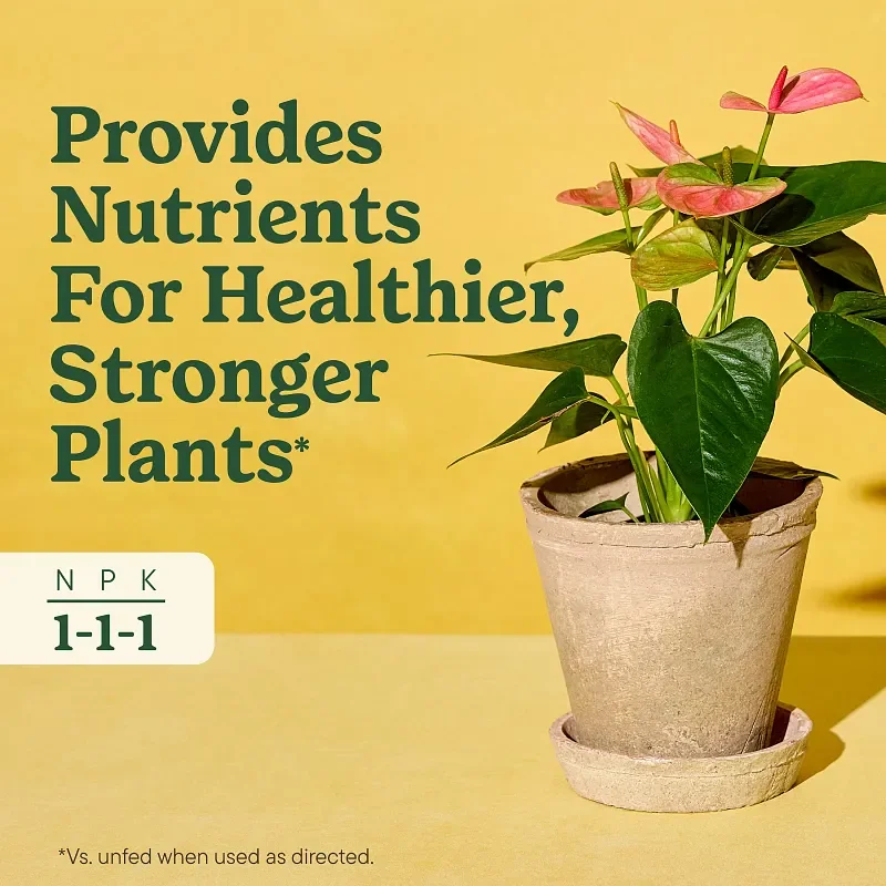 Miracle-Gro Indoor Plant Food, two 8-fl.-oz. bottles, product view 4