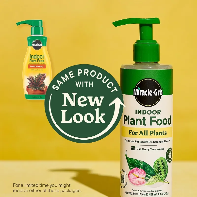 Miracle-Gro Indoor Plant Food, two 8-fl.-oz. bottles, product view 2