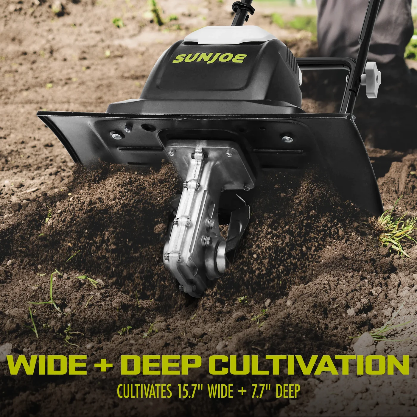 Sun Joe TJ605E cultivator, manufacturer gallery view 4