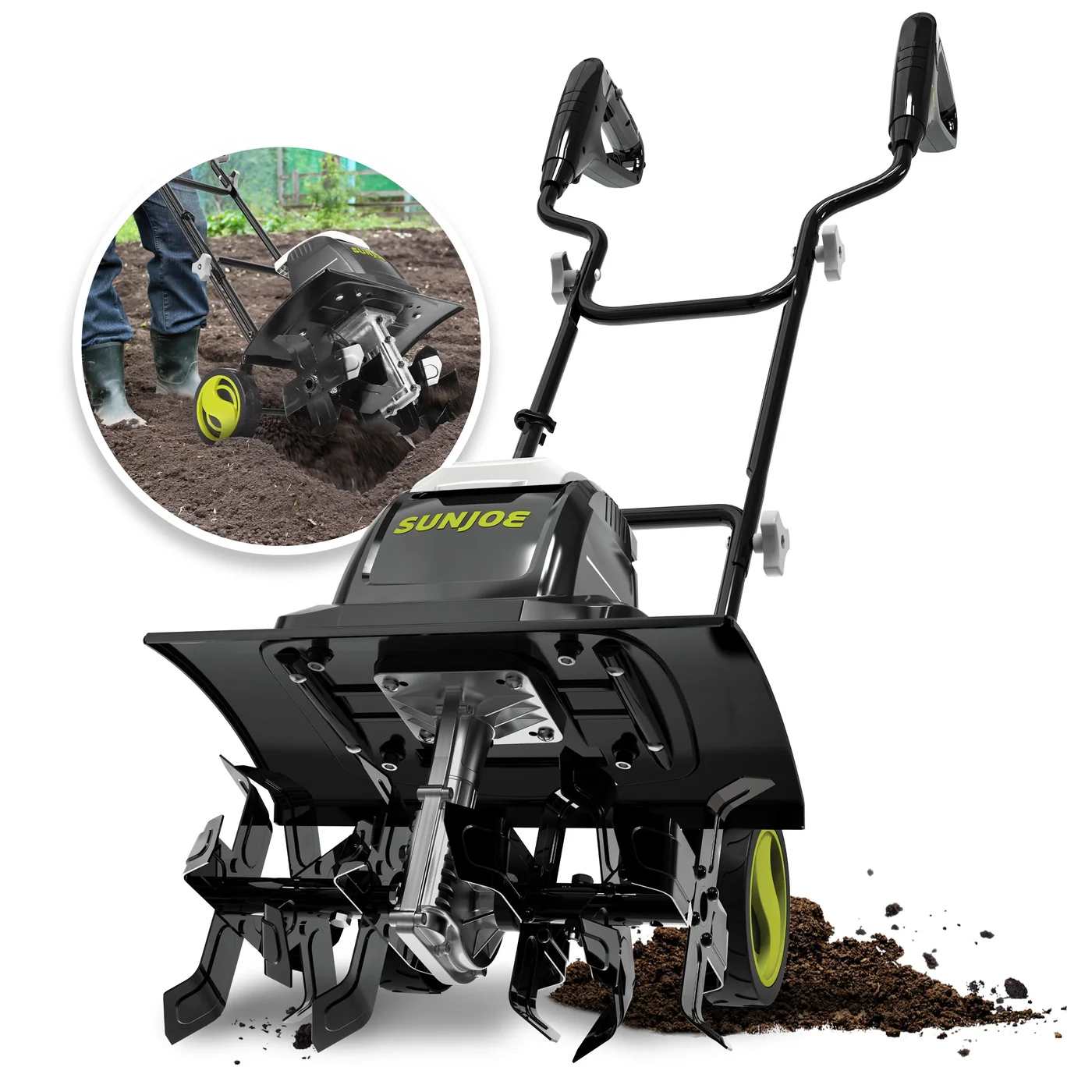 Sun Joe TJ605E cultivator, manufacturer gallery view 1