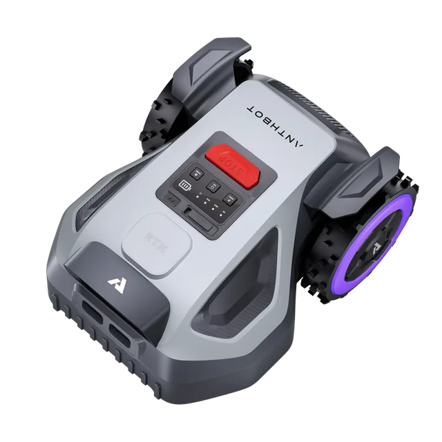 ANTHBOT M5 robotic mower with garage, product gallery view 1