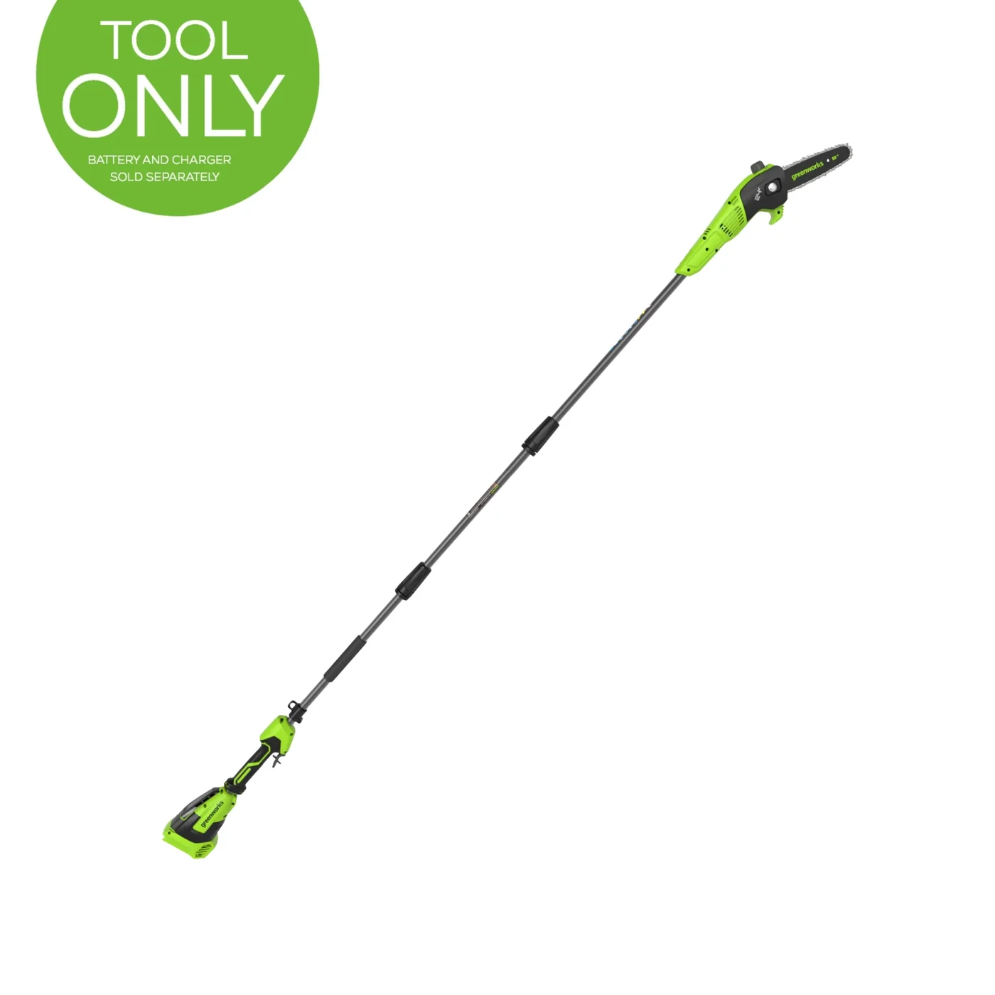 Greenworks PS2408AA2 pole saw, manufacturer gallery view 1