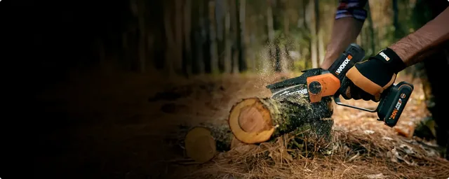 WORX WG326 chainsaw, manufacturer gallery view 1