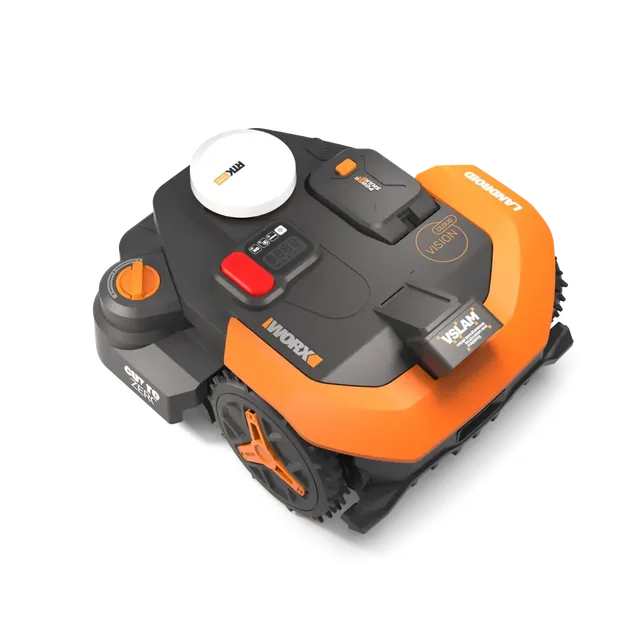 WORX Robot Lawn Mower for 1/4 Acre, No Perimeter Wire, WR310 | manufacturer gallery view 2