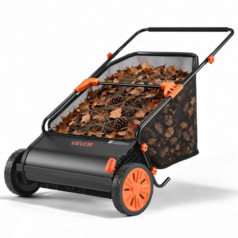 VEVOR 30-inch push lawn sweeper, product gallery view 1