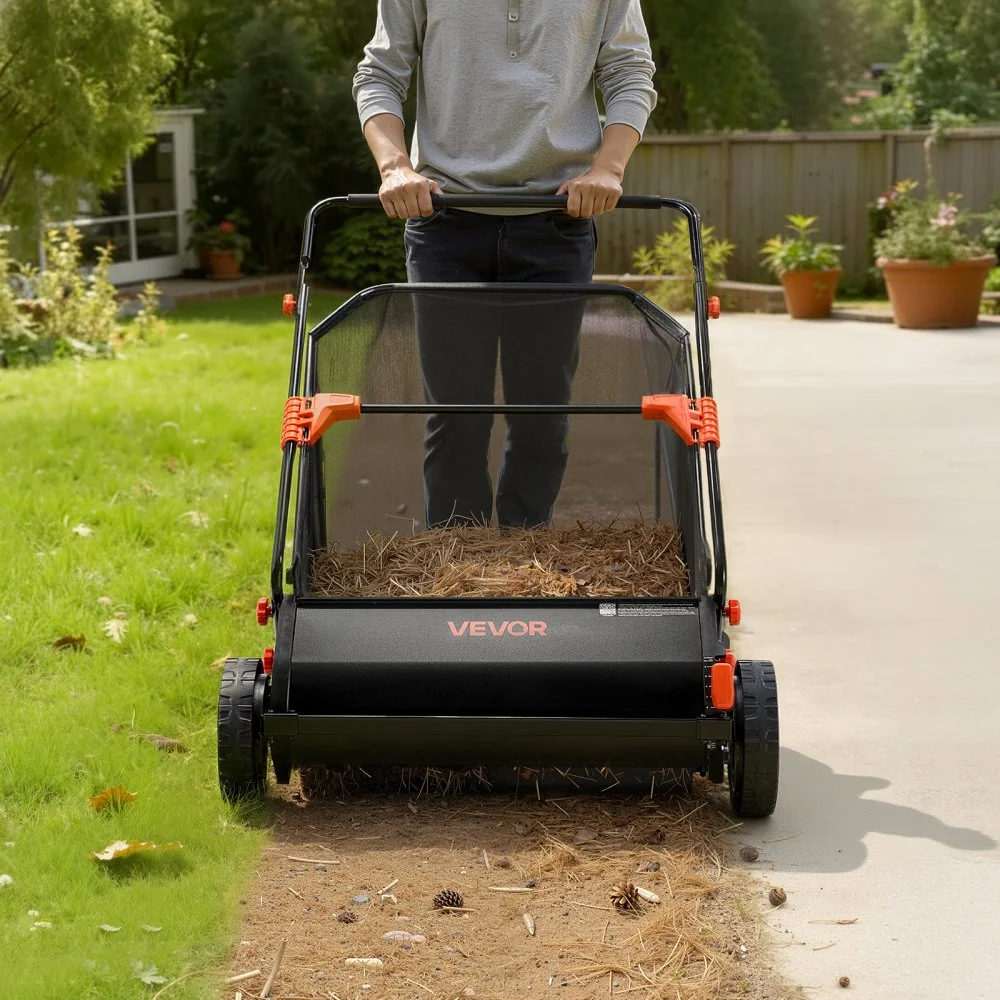 VEVOR 30-inch push lawn sweeper, product gallery view 8
