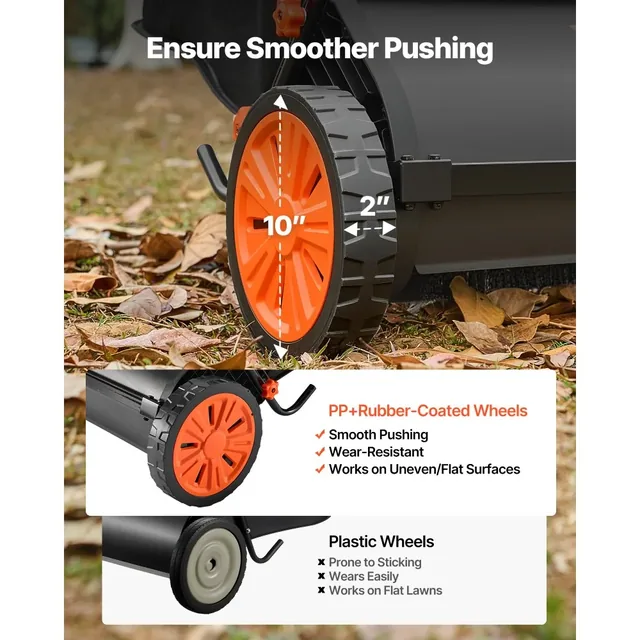 VEVOR 30-inch push lawn sweeper, product gallery view 5