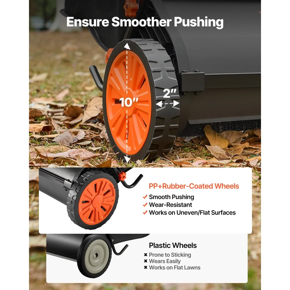 VEVOR 30-inch push lawn sweeper, product gallery view 5